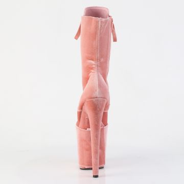 Pleaser kozačky FLAM1045VEL/DTPN/M | FLAMINGO-1045VEL - zezadu