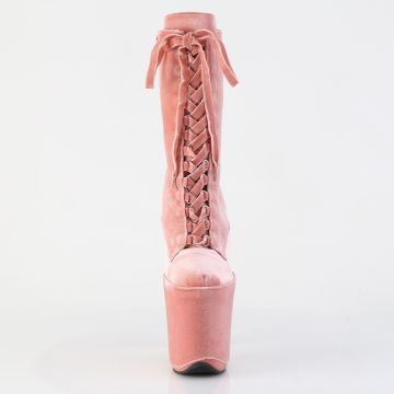 Pleaser kozačky FLAM1045VEL/DTPN/M | FLAMINGO-1045VEL - zepředu