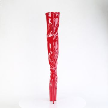 FLAM3000/R/M Pleaser kozačky | FLAMINGO-3000 Pleaser - zezadu