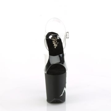 Pleaser boty FLAM808TGRS/C/B-S | FLAMINGO-808TGRS - zepředu