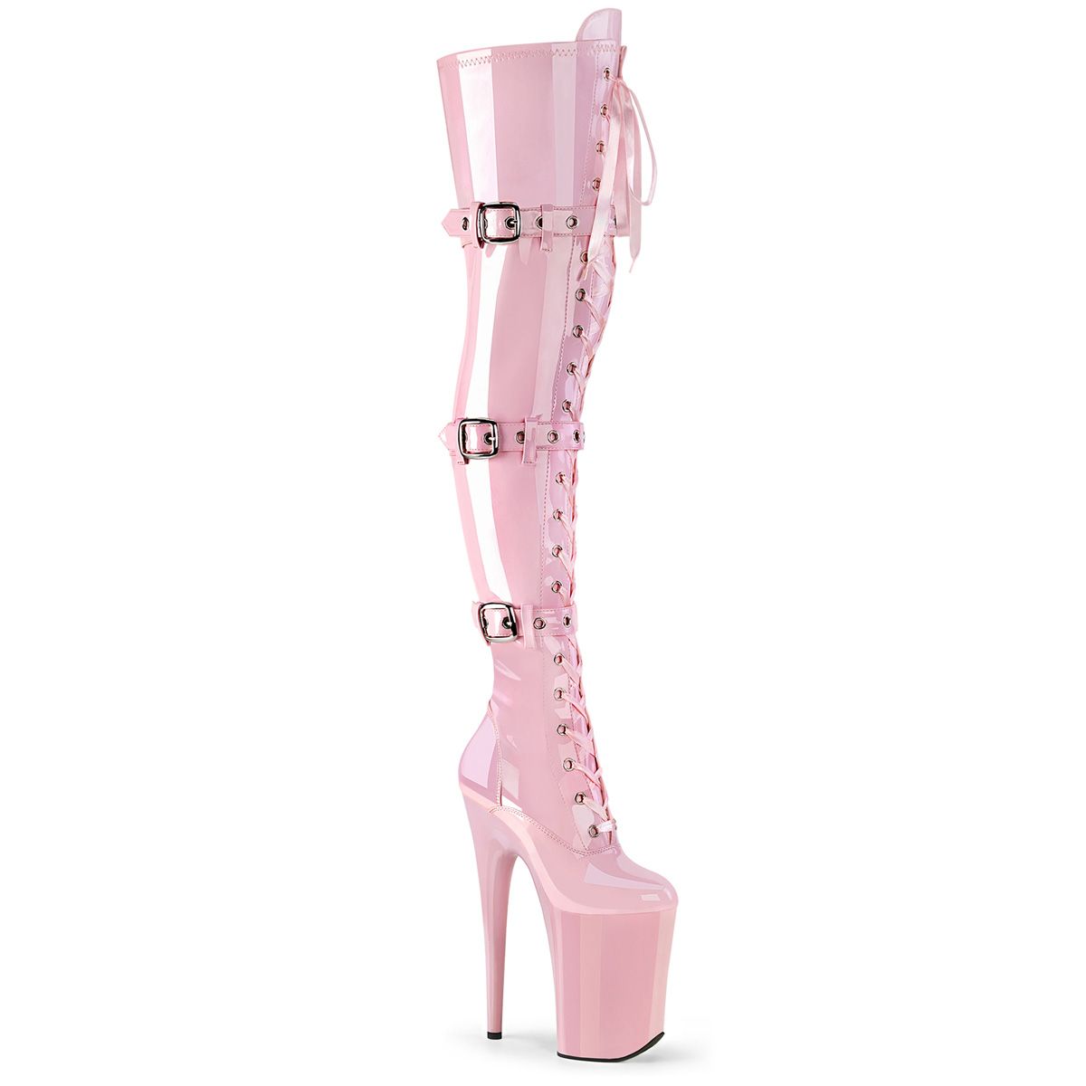 INF3028/BP/M Erotické kozačky | INFINITY-3028 Pleaser