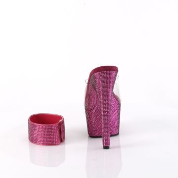 BEJ712RS/C/FSRS Pleaser pantofle | BEJEWELED-712RS Pleaser - zezadu BEJ712RS/C/FSRS Pleaser pantofle | BEJEWELED-712RS Pleaser - zezadu