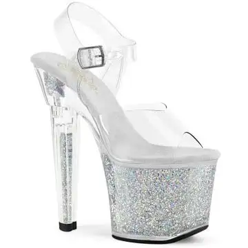 LOVESK708SG/C/SG Pleaser sandály