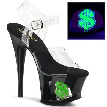 MOON-708USD Pleaser sandály
