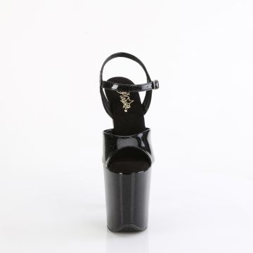 Pleaser sandály FLAM809GP/BG/M - zepředu