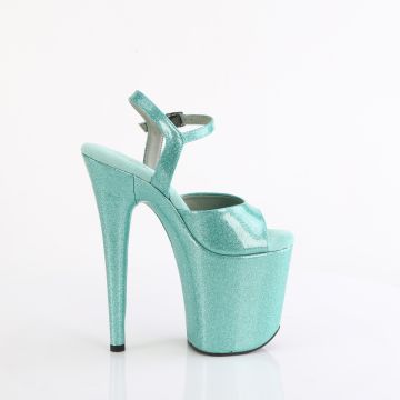 FLAM809GP/AQG/M Pleaser sandály | FLAMINGO-809GP Pleaser - z vnějšku FLAM809GP/AQG/M Pleaser sandály | FLAMINGO-809GP Pleaser - z vnějšku