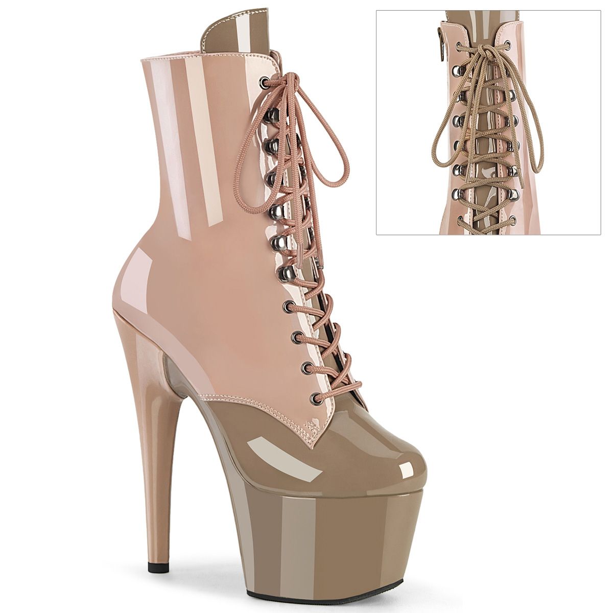 ADO1020DC/DTPN-SD/M Pleaser kozačky | ADORE-1020DC Pleaser