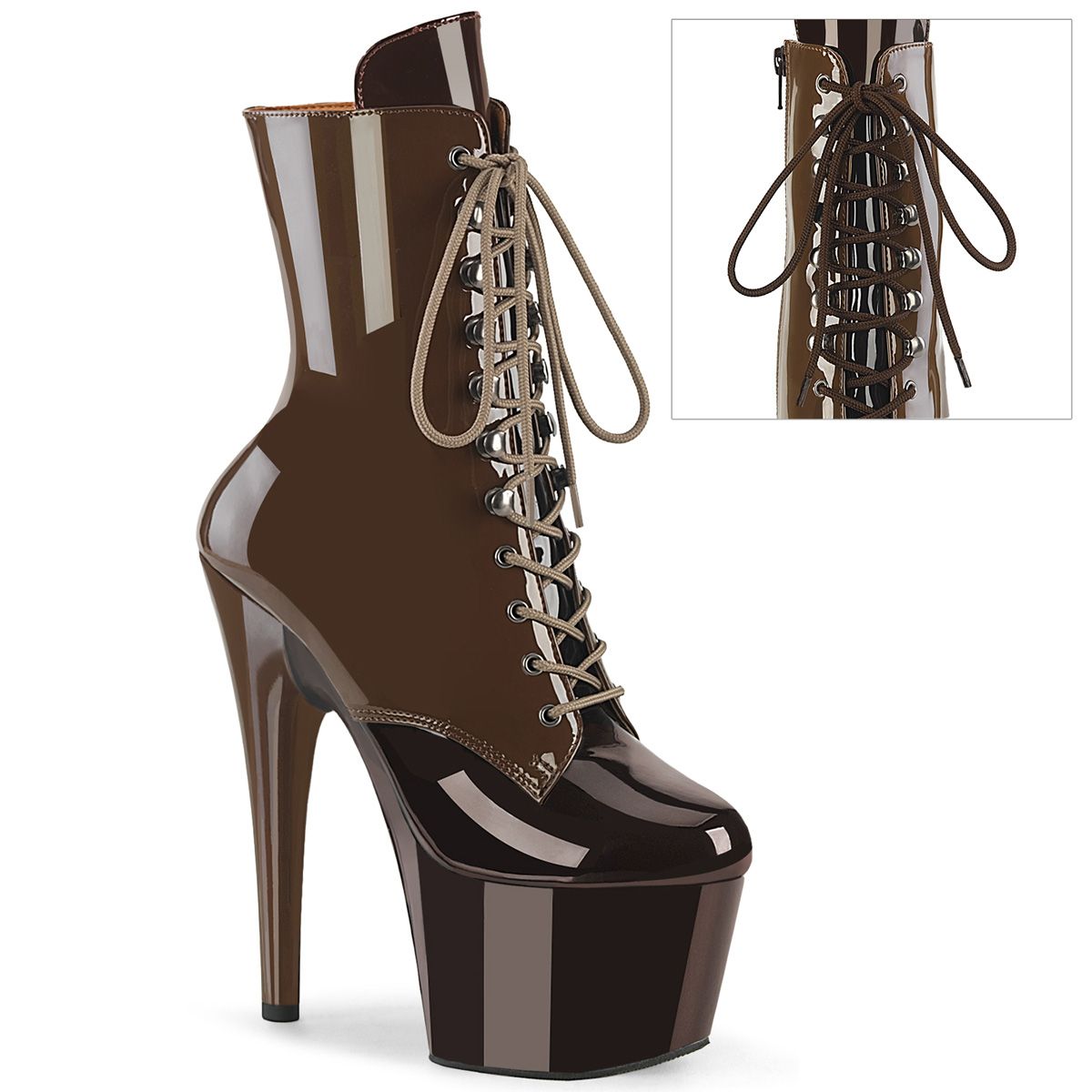 ADO1020DC/MOC-CF/M Pleaser kozačky | ADORE-1020DC Pleaser