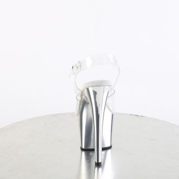 Pleaser sandály ADO708/C-M/SCH | ADORE-708 - zezadu