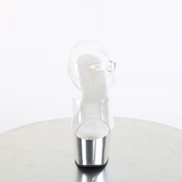 Pleaser sandály ADO708/C-M/SCH | ADORE-708 - zepředu