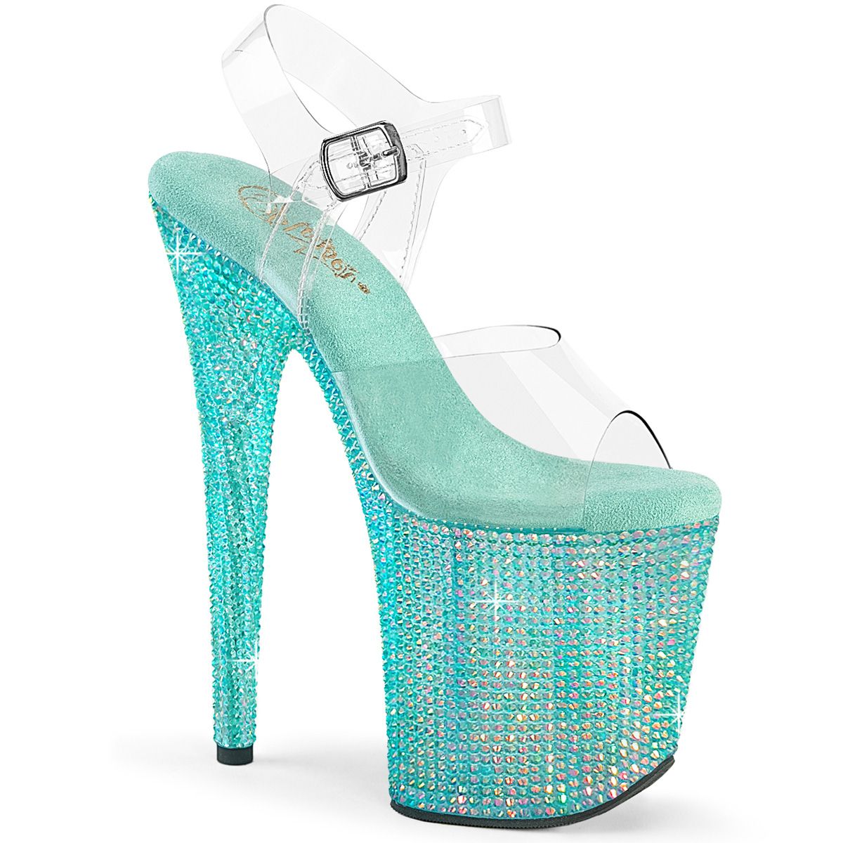 BEJ808RRS/C/AGQRS Pleaser boty | BEJEWELED-808RRS Pleaser