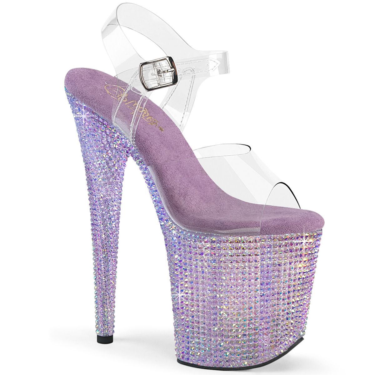 BEJ808RRS/C/LVRS Pleaser boty | BEJEWELED-808RRS Pleaser