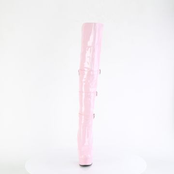 Pleaser kozačky DEL3018/BP/M | DELIGHT-3018 - zepředu