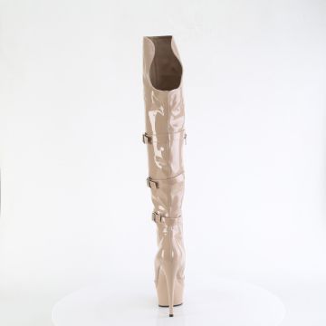 Pleaser kozačky DEL3018/ND/M | DELIGHT-3018 - zezadu