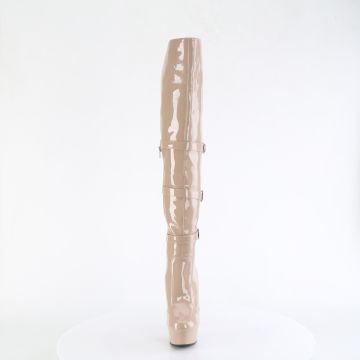 Pleaser kozačky DEL3018/ND/M | DELIGHT-3018 - zepředu