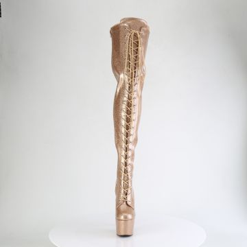 ADO3020GP/GG/M Pleaser kozačky | ADORE-3020GP Pleaser - zepředu