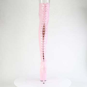 ADO3850/BP/M Pleaser kozačky | ADORE-3850 Pleaser - zezadu