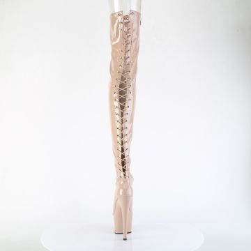 ADO3850/ND/M Pleaser kozačky | ADORE-3850 - zezadu