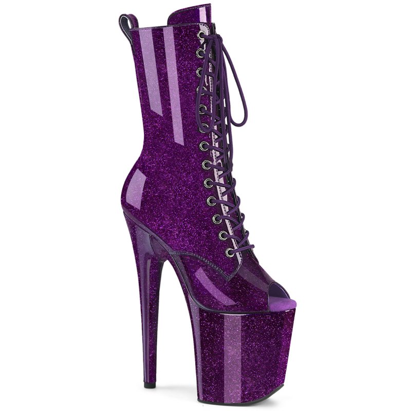 FLAMINGO-1041GP Pleaser kozačky