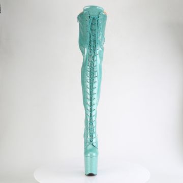 Pleaser kozačky FLAM3020GP/AQG/M | FLAMINGO-3020GP - zepředu