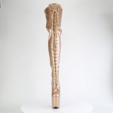 Pleaser kozačky FLAM3020GP/GG/M | FLAMINGO-3020GP - zepředu