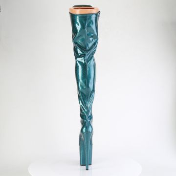 FLAM3020GP/TLG/M Pleaser kozačky | FLAMINGO-3020GP Pleaser - zezadu