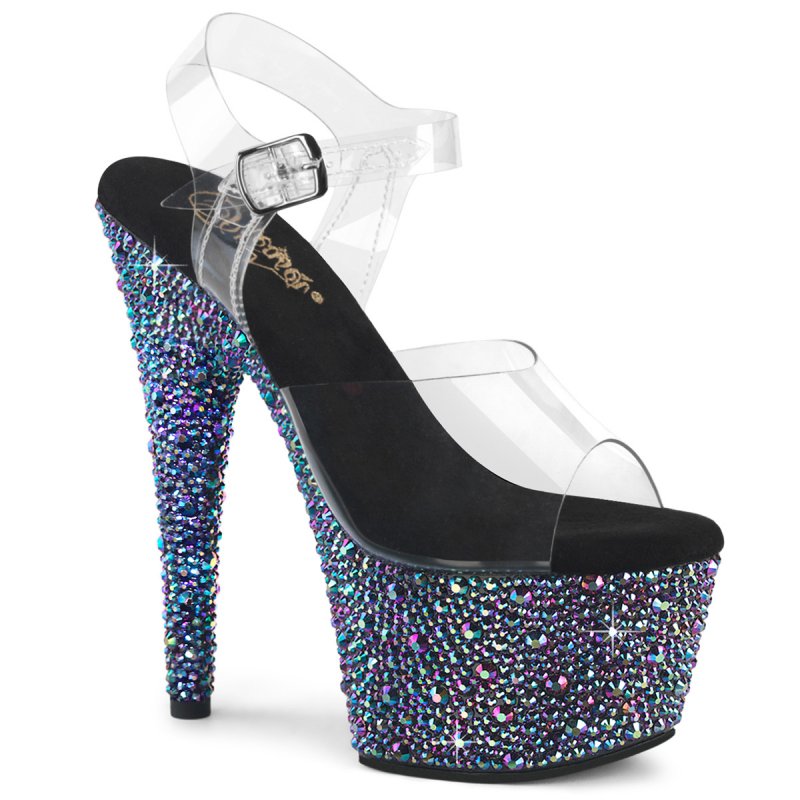 BEJEWELED-708MS Pleaser sandály