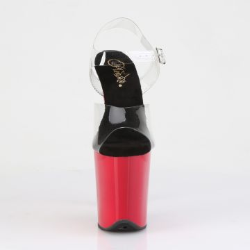 FLAM808/C-B/R Pleaser sandály | FLAMINGO-808 Pleaser - zepředu