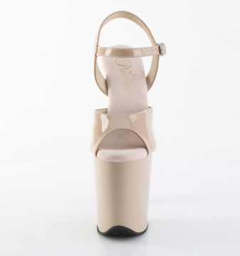 Tělové sandály Pleaser FLAM809/ND/M | FLAMINGO-809 - zepředu