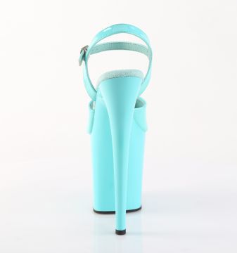 FLAM809/AQ/M Sexy boty Pleaser | FLAMINGO-809 Pleaser - zezadu