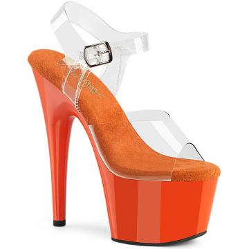 ADO708/C/OG Oranžové boty Pleaser