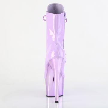 ADO1020/LV/LVCH Fialové pole dance kozačky | ADORE-1020 Pleaser - zezadu