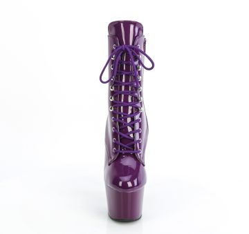 ADO1020/PP/M Fialové pole dance kozačky | ADORE-1020 Pleaser - zepředu ADO1020/PP/M Fialové pole dance kozačky | ADORE-1020 Pleaser - zepředu