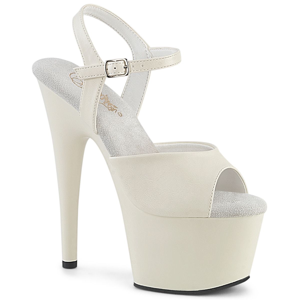 ADO709/OWPU/M Bílé sexy boty Pleaser | ADORE-709 Pleaser
