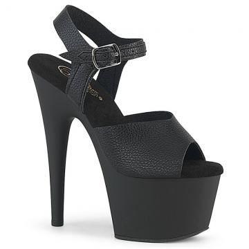 ADO708UL/BPU/M Modré sexy kozačky Pleaser