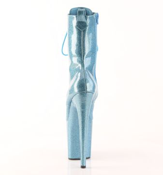 FLAM1040GP/BBG/M Modré sexy kozačky Pleaser | FLAMINGO-1040GP Pleaser - zezadu FLAM1040GP/BBG/M Modré sexy kozačky Pleaser | FLAMINGO-1040GP Pleaser - zezadu