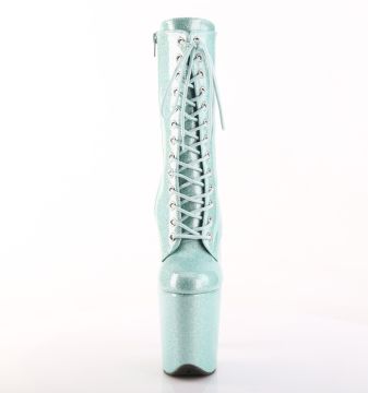 FLAM1040GP/MTG/M Mátové taneční kozačky Pleaser | FLAMINGO-1040GP - zepředu FLAM1040GP/MTG/M Mátové taneční kozačky Pleaser | FLAMINGO-1040GP - zepředu