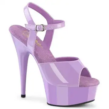 DEL609/LV/M Fialové sexy boty Pleaser