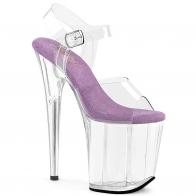 FLAM808/C-LV/C Průhledné sexy boty Pleaser