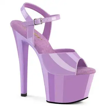 SKY309/LV/M Fialové sexy boty Pleaser