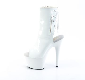 Bílé go-go boty Pleaser ADO1018/W/M | ADORE-1018 - z vnitřku