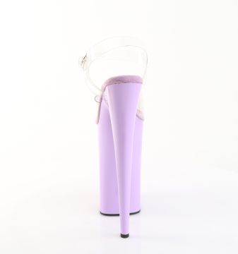 BEY008/C/LV Fialové nejvyšší podpatky Pleaser | BEYOND-008 Pleaser - zezadu BEY008/C/LV Fialové nejvyšší podpatky Pleaser | BEYOND-008 Pleaser - zezadu