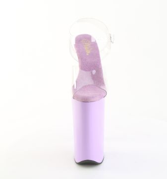 BEY008/C/LV Fialové nejvyšší podpatky Pleaser | BEYOND-008 Pleaser - zepředu BEY008/C/LV Fialové nejvyšší podpatky Pleaser | BEYOND-008 Pleaser - zepředu