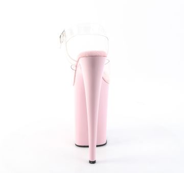 INF908/C/BP Růžové boty Pleaser | INFINITY-908 Pleaser - zezadu INF908/C/BP Růžové boty Pleaser | INFINITY-908 Pleaser - zezadu