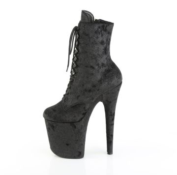 Pleaser černé kozačky na pole dance FLAM1020WR/BFA/M | FLAMINGO-1020WR - z vnitřku