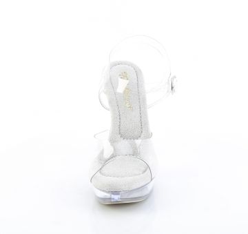 průhledné fitness sandály CTAIL508/C/C | COCKTAIL-508 Fabulicious - zepředu