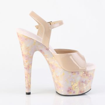 Taneční mramorové sandály ADO709MB/ND/BH-G | ADORE-709MB Pleaser - z vnějšku