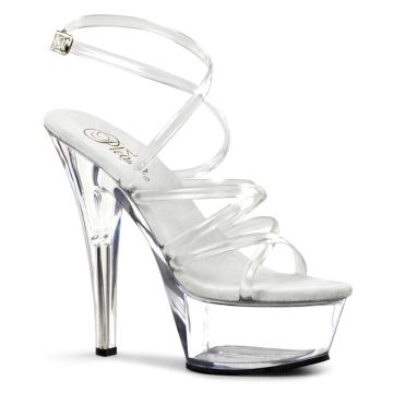 Striptýz sandály KISS-206 Páskové Pleaser