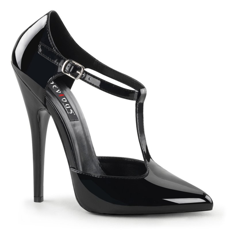 DOMINA-415 Černé sexy lodičky