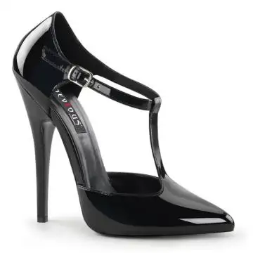 DOMINA-415 Černé sexy lodičky